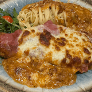 Escalope à la Bolognaise