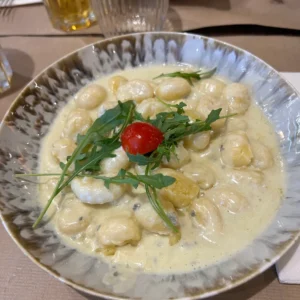 Gnocchi au gorgonzola