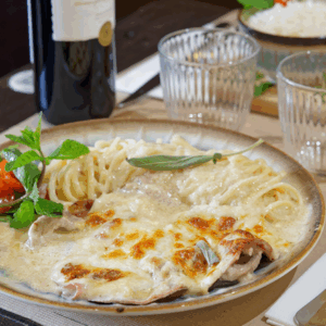Escalope Saltimbocca